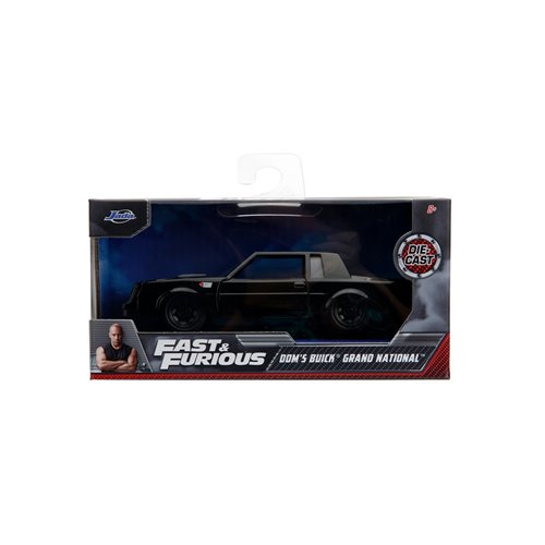Fast and the Furious Dom's 1987 Buick Grand National 1:32 Scale Die-Cast Metal Vehicle
