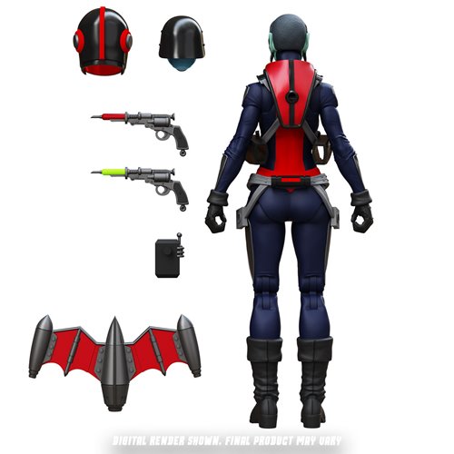 Epic H.A.C.K.S. Mercy Zaleska: Vampiron Secret Service 6-Inch Action Figure