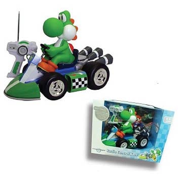 Mario Kart Wii Super Mario Micro Remote Control Car - Brand New