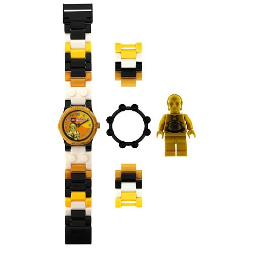 C-3PO Kinderuhr Lego Star Wars Watch Minifigur aus 2004 NEU  9002960 