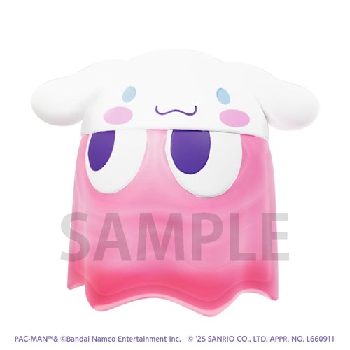 Pac-Man x Sanrio Characters Volume 2 Clear Color Chibicollect Mini-Figure Display Box of 6