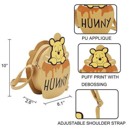 Winnie the Pooh Hunny 3D Crossbody Bag