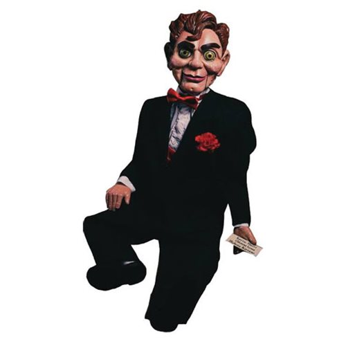 Make your childhood nightmares a reality with this Slappy the Dummy Prop Re...