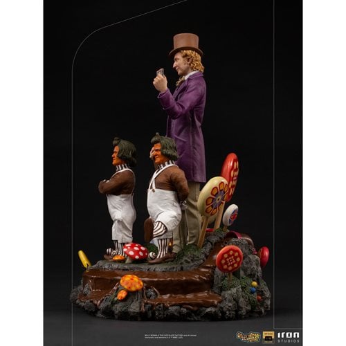 Willy Wonka and the Chocolate Factory Willy Wonka Deluxe Art 1:10 Scale Statue