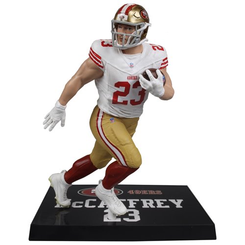 NFL SportsPicks 2024 Wave 2 San Francisco 49ers Christian McCaffrey 7-Inch Scale Posed Figure