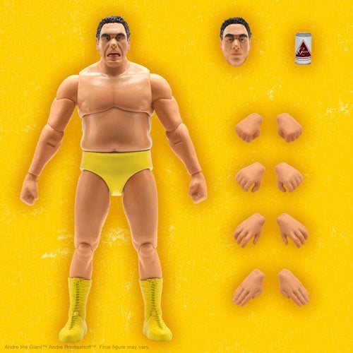 Andre the Giant Yellow Ultimates 7-Inch Action Figure