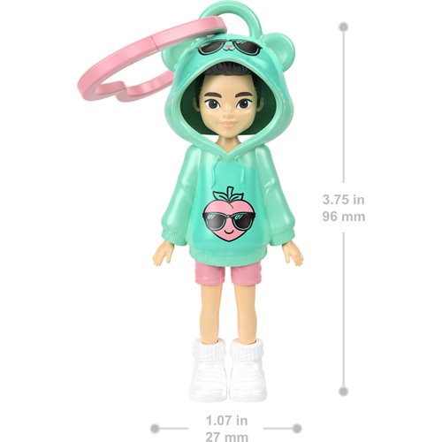 Polly Pocket Impulse Doll Mini-Figure Key Chain Case of 12