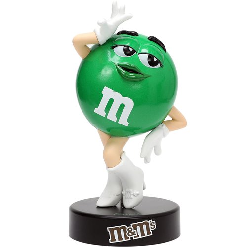M&M's Green 4-Inch Metals Die-Cast Metal Figure