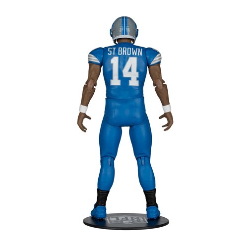 NFL McFarlane SportsPicks Wave 1 Detroit Lions Amon-Ra St. Brown 6-Inch Action Figure