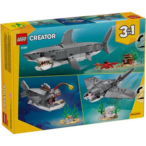 LEGO Creator 31381 Fierce Shark with a Treasure Chest