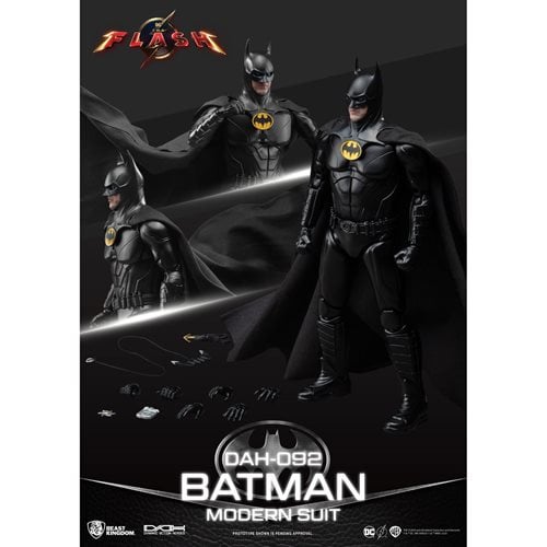 The Flash Movie Batman Modern Suit DAH-092 Dynamic 8-Ction Heroes Action Figure