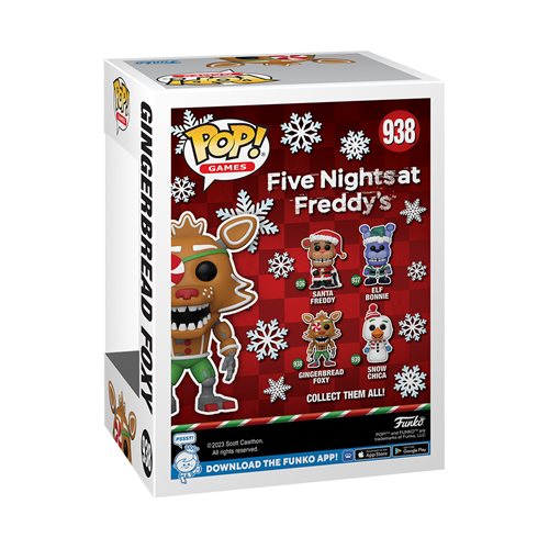 Five Nights at Freddy's Holiday Foxy Funko Pop! Vinyl Figure