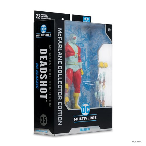 DC McFarlane Collector Edition Wave 10 #35 Deadshot 7-Inch Scale Action Figure