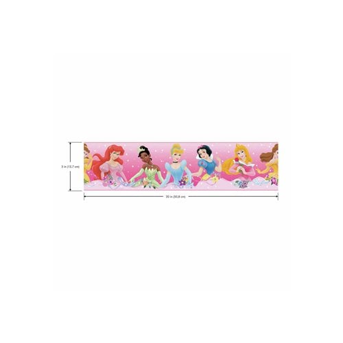 Disney Princess Dream from the Heart Peel and Stick Wallpaper Border