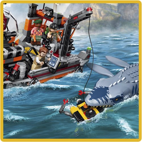 LEGO® Jurassic World 77982 Mosasaurus Dinosaur Boat Attack