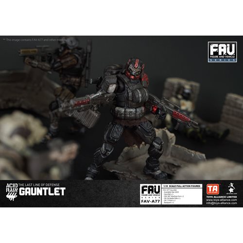 Acid Rain Gauntlet 1:18 Scale Action Figure