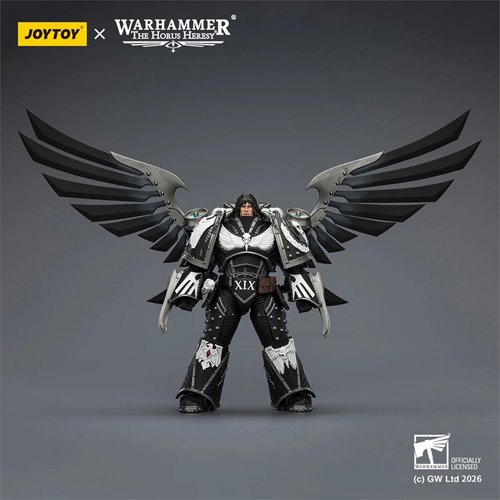 Joy Toy Warhammer The Horus Heresy Raven Guard Corvus Corax Primarch Of The XIX Legion 1:18 Scale Ac