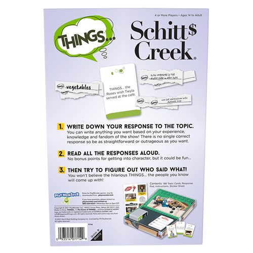 Things… Schitt's Creek Edition Game