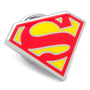 Superman Shield Enamel Lapel Pin