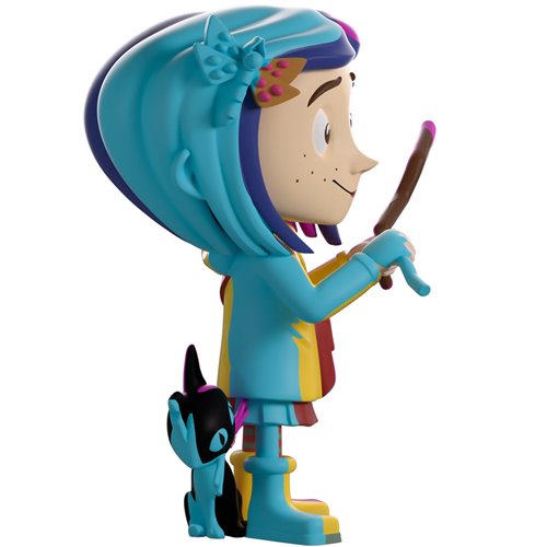 Coraline and the Cat Illuminated Variant Vinyl Figure #3 - Entertainment Earth Exclusive