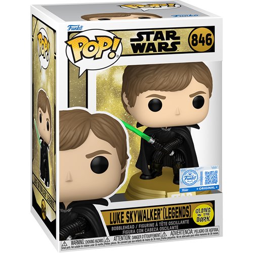 Star Wars Legends Luke Glow-in-the-Dark Funko Pop! Vinyl Figure - Specialty