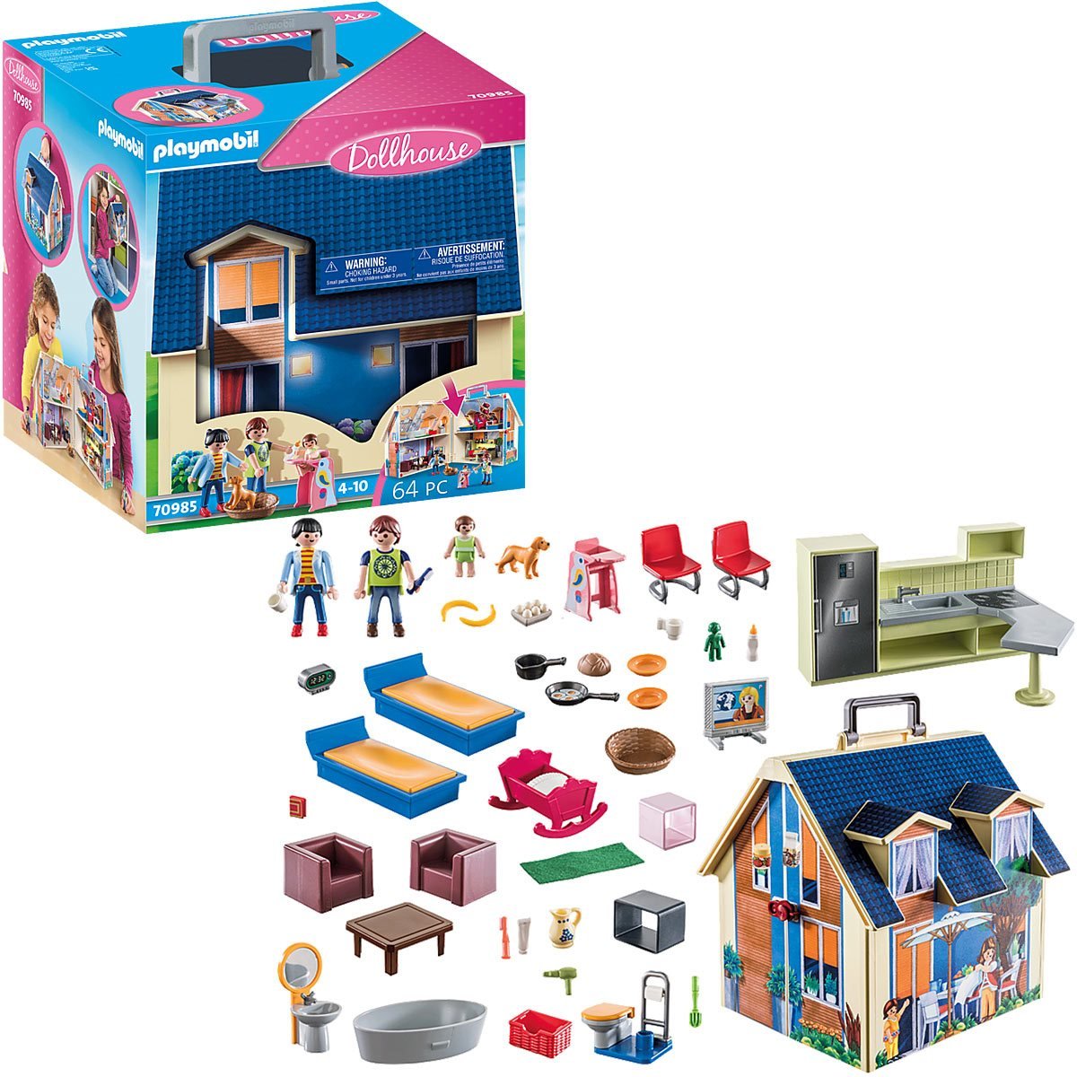 Playmobil Large Dollhouse, Recommended for ages 4 years and up 