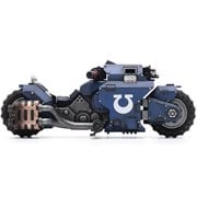 Joy Toy Warhammer 40,000 Space Marines Ultramarines Outriders Bike 1:18 Scale Vehicle