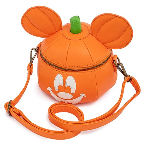 Disney Mickey Mouse Jack-O-Lantern Crossbody Purse