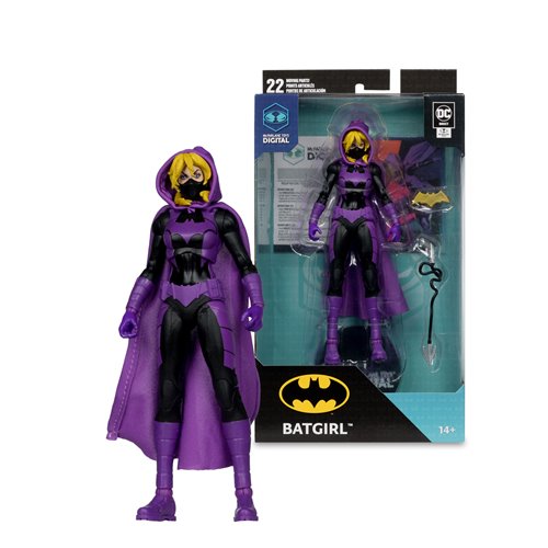 DC Direct Wave 5 Batgirl Stephanie Brown 7-Inch Scale Action Figure with McFarlane Toys Digital Coll
