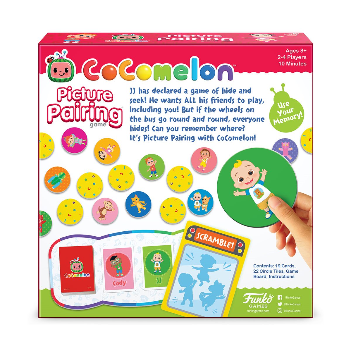 CoComelon Picture Pairing Game - Entertainment Earth