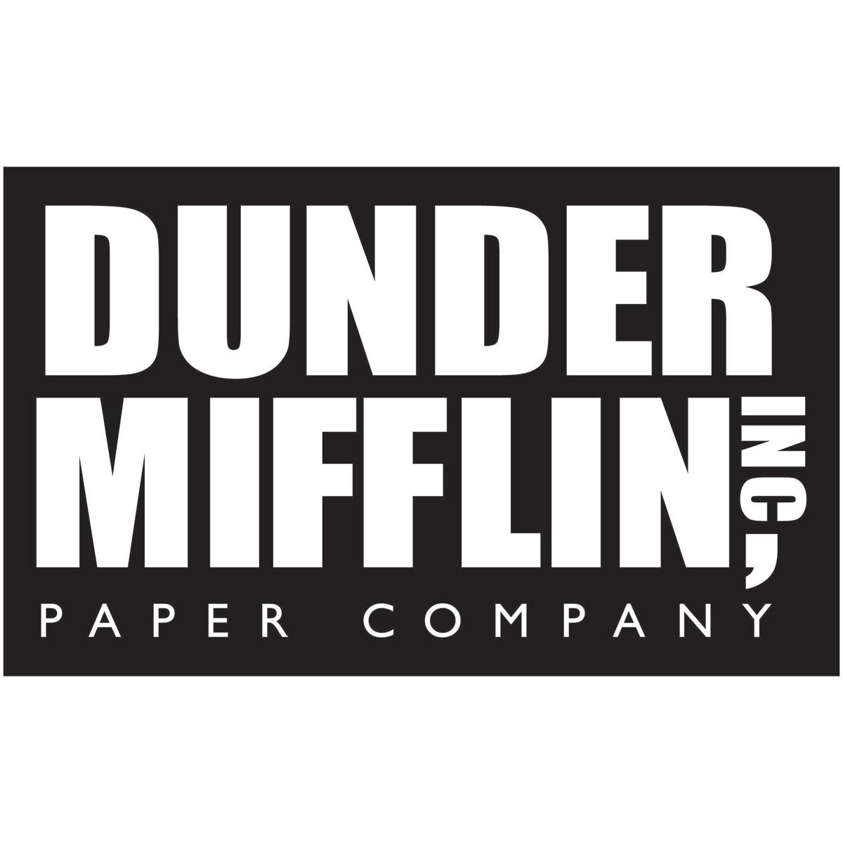 PDF PATTERN: Dunder Mifflin the Office Logo Cross (Download Now