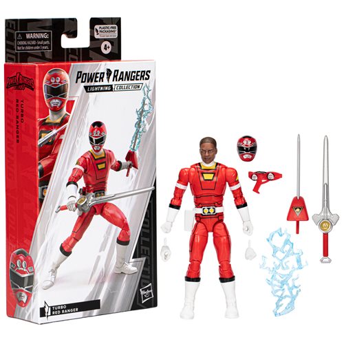 Power Rangers Lightning Collection Turbo Red Ranger 6-Inch Action Figure