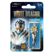 Legend of the White Dragon White Dragon Retro Figure GITD Pin