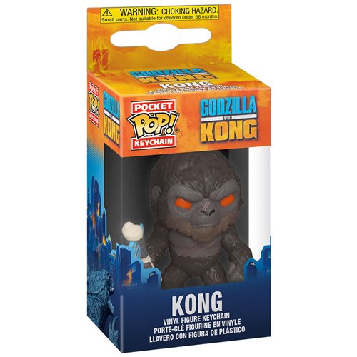Godzilla vs. Kong Kong with Weapon Pocket Pop! Key Chain