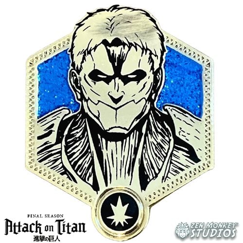 Attack on Titan Final Season Armored Titan Gold Series Enamel Pin
