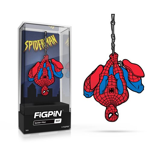 Spider-Man: The Animated Series Spider-Man FiGPiN Classic 3-Inch Enamel Pin