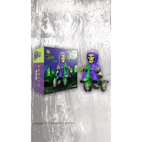 Misfits Fiend (Purple with Green Trike) Super Cycles Vinyl Figure