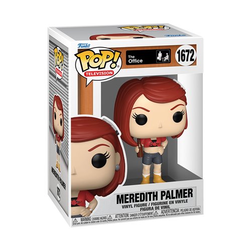 The Office Meredith Palmer with Drink Funko Pop! Vinyl Figure #1672