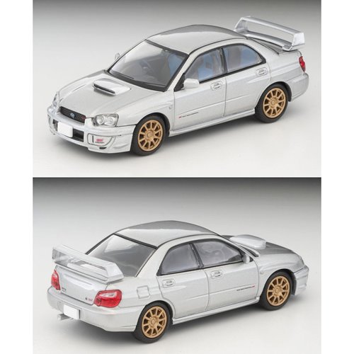 Tomica Limited Vintage Neo Subaru Impreza WRX STi 2003 Silver 1:64 Scale Die-Cast Metal Vehicle