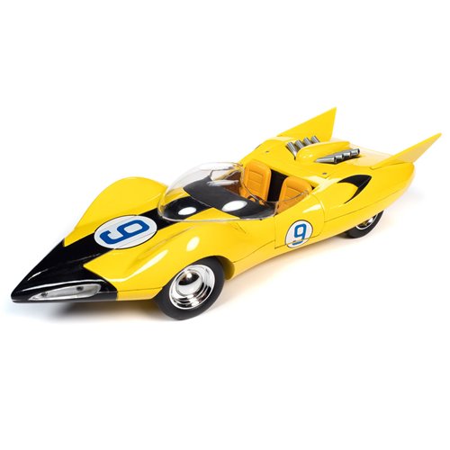 Speed Racer Shooting Star 1:18 Scale Die-Cast Metal Vehicle with Racer X Figure