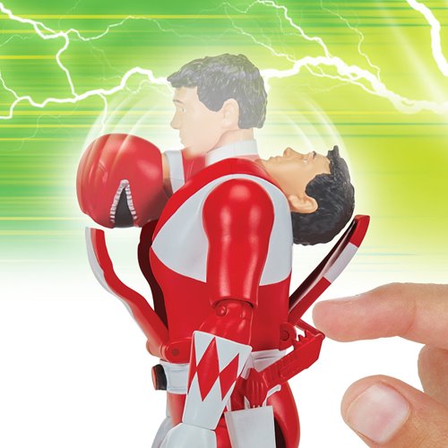 Mighty Morphin Power Rangers: Re-Ignition Auto Morphin Red Ranger Action Figure