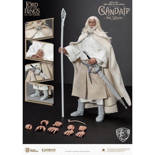 The Lord of the Rings Gandalf the White DAH-145P Dynamic 8-Ction Heroes Action Figure