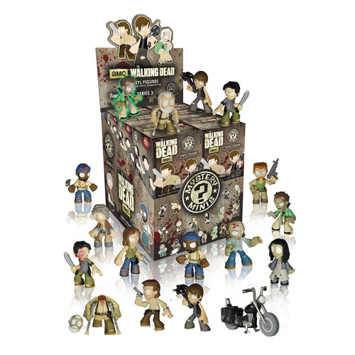 The Walking Dead Mystery Minis Series 3 Mini-Figure Display Box