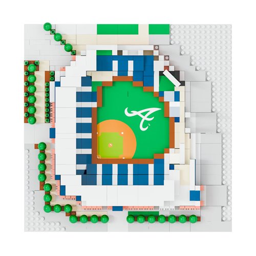 Atlanta Braves Stadium Building Block Model