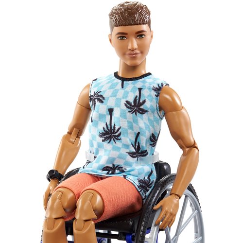 Barbie Fashionistas Ken Doll with Wheelchair and Ramp