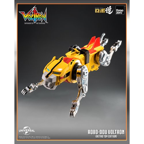 Voltron: Defender of the Universe Voltron Retro Toy Edition ROBO-DOU Action Figure