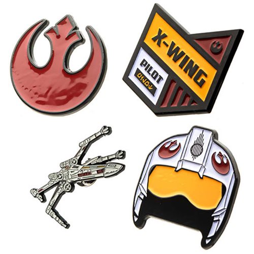 Star Wars Rebel 4-Pack Enamel Pin Set