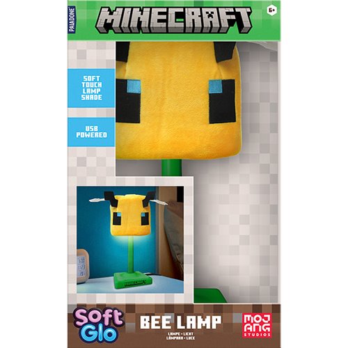 Minecraft Bee SoftGlo Lamp Window Box