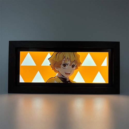 Demon Slayer Zenitsu LED Light Box