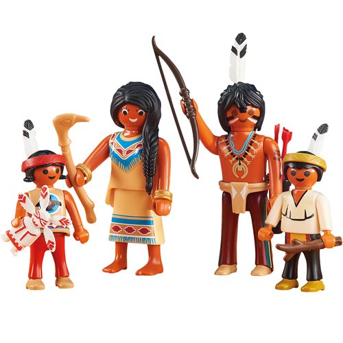 Playmobil 6322 Western Native American Family II Action Figures